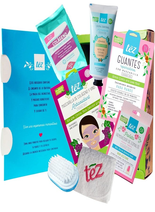 Tez Face Moisturizer BOdy Skin Care Gift Box 7 Pack 14.1 Oz - Image 1
